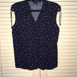 Gloria Vanderbilt Casuals Collared Top